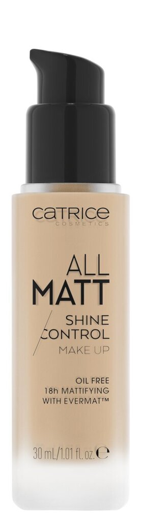 Kreminė pudra Catrice All Matt Shine Control, 30 ml цена и информация | Makiažo pagrindai, pudros | pigu.lt