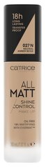 Kreminė pudra Catrice All Matt Shine Control, 30 ml kaina ir informacija | Makiažo pagrindai, pudros | pigu.lt