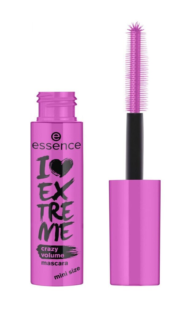 Blakstienų tušas Essence I Love Extreme, 9,5 ml kaina ir informacija | Akių šešėliai, pieštukai, blakstienų tušai, serumai | pigu.lt