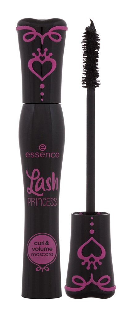 Blakstienų tušas Essence Lash Princess Curl & Volume, 12 ml, Black kaina ir informacija | Akių šešėliai, pieštukai, blakstienų tušai, serumai | pigu.lt