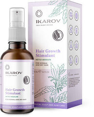 Стимулятор роста волос с абсолютом крапивы Ikarov 100 мл цена и информация | Средства для укрепления волос | pigu.lt