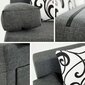 Sofa-lova Dover + pufas kaina ir informacija | Sofos | pigu.lt