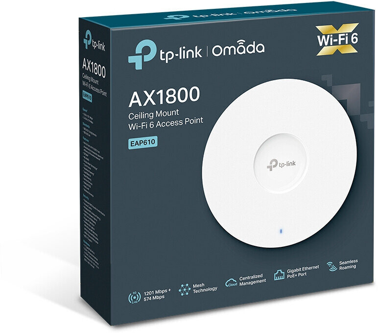 TP-LINK EAP610 kaina ir informacija | Belaidės prieigos taškai (Access Points) | pigu.lt