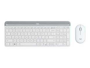 Logitech MK470 Slim Combo, Nordic (клавиатура+мышь) цена и информация | Клавиатуры | pigu.lt