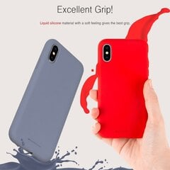 Dėklas telefonui Mercury Silicone skirtas Samsung Galaxy A22 5G, raudonas kaina ir informacija | Telefono dėklai | pigu.lt