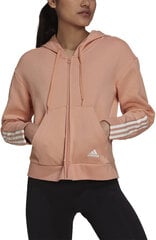 Džemperis moterims Adidas W Dk Fz H07804, rožinis kaina ir informacija | Džemperiai moterims | pigu.lt