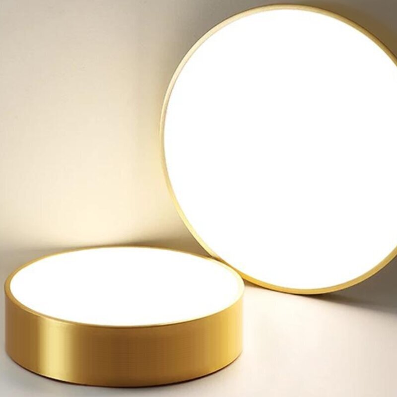 Lubinis šviestuvas Classic Gold, 30 cm kaina ir informacija | Lubiniai šviestuvai | pigu.lt