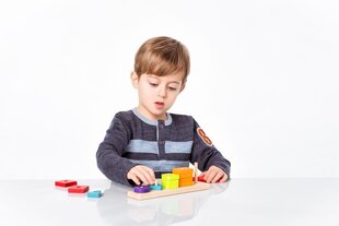 Деревянный сортировщик форм, Cubika цена и информация | Игрушки для малышей | pigu.lt