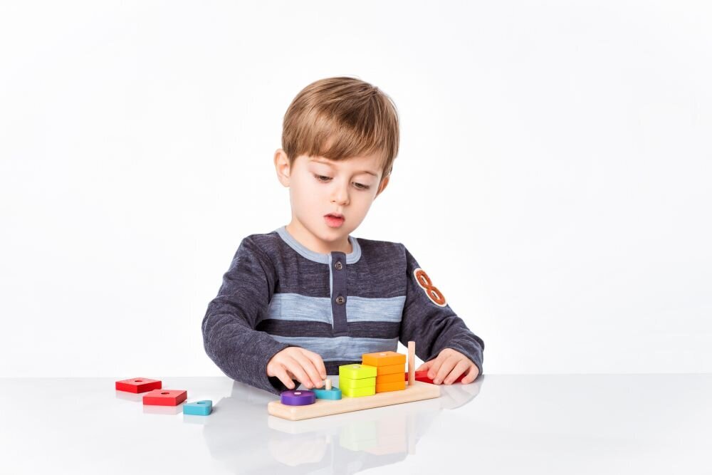 Medinis formelių rūšiuoklis, Cubika цена и информация | Žaislai kūdikiams | pigu.lt