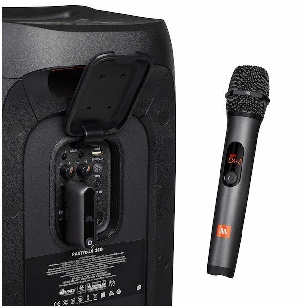 Микрофоны и кабель JBL PartyBox On-The-Go, 2 шт. цена | pigu.lt