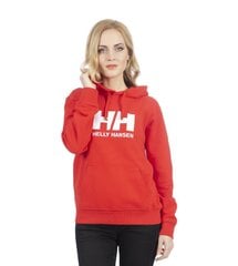 Helly Hansen moteriškas sportinis džemperis HH LOGO, raudonas kaina ir informacija | Džemperiai moterims | pigu.lt