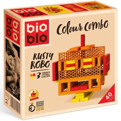 Kaladėlės Bioblo Rusty Robo, 40 vnt. цена и информация | Конструкторы и кубики | pigu.lt