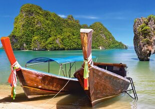 Dėlionė Khao Phing Kan, Thailand, 500 dalių kaina ir informacija | Dėlionės (puzzle) | pigu.lt