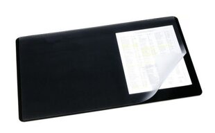 Защита для стола с прозрачным вкладышем Durable, 530x400 мм, черная kaina ir informacija | Kanceliarinės prekės | pigu.lt