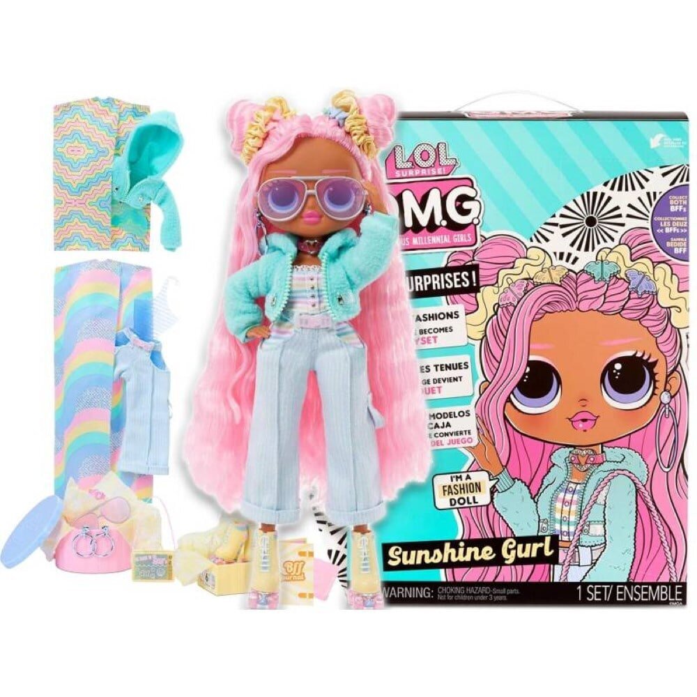Lėlė L.O.L. Surprise! Sunshine Gurl with 20 Surprises Fashion Doll kaina |  pigu.lt