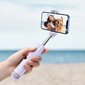 Asmenukių lazda Bluetooth Baseus Ultra Mini, violetinė kaina ir informacija | Asmenukių lazdos (selfie sticks) | pigu.lt