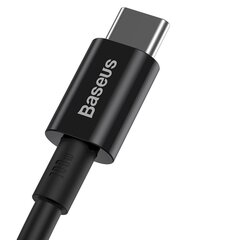 Кабель Baseus Superior Series Cable USB-C to USB-C, 100W, 1 м (черный) цена и информация | Кабели для телефонов | pigu.lt