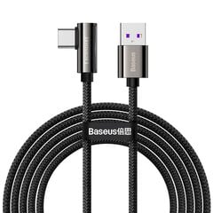 Кабель USB - USB-C Baseus Legend Series, 66 Вт, 2 м (черный) цена и информация | Кабели для телефонов | pigu.lt
