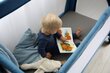 Kelioninė lova Britton Mysa DARK BLUE kaina ir informacija | Maniežai vaikams | pigu.lt