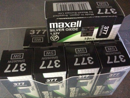 Maxell baterijos 377 SR626SW sidabro oksido. Viena pakuotė 10 vnt kaina ir informacija | Elementai | pigu.lt