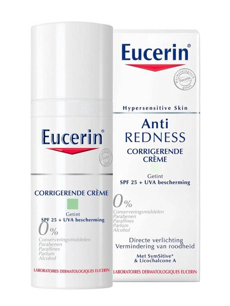 Maskuojantis dieninis kremas Eucerin Anti-Redness Correcting Day Cream SPF25+, 50 ml цена и информация | Veido kremai | pigu.lt