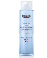 Мицеллярная вода Eucerin DermatoClean 3 в 1,400 мл цена и информация | Средства для очищения лица | pigu.lt