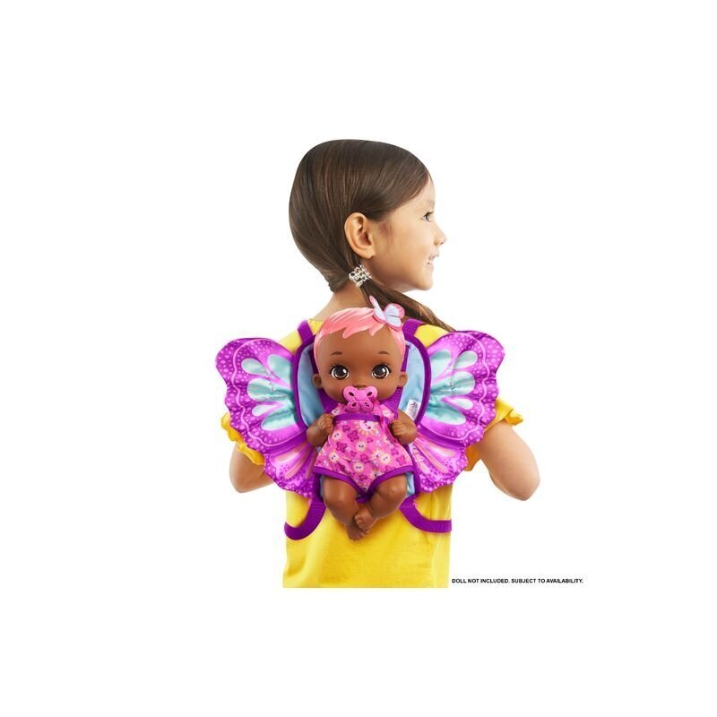 Lėlės Kuprinė nešioklė 2in1 My Garden Baby kaina ir informacija | Žaislai mergaitėms | pigu.lt