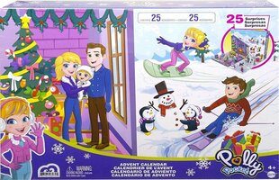 Рождественский календарь Mattel Polly Pocket цена и информация | Игрушки для девочек | pigu.lt