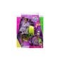 Lėlėl Barbie Extra violetine palaidine цена и информация | Žaislai mergaitėms | pigu.lt