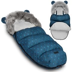Спальный мешок Elmi Ricokids для коляски и санок - синий с фламинго цена и информация | Аксессуары для колясок | pigu.lt