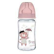 Бутылочка для кормления с широким горлышком Canpol baby Anti-colic Easy Start BONJOUR PARIS 35 / 232_pin, 240 мл  цена и информация | Бутылочки и аксессуары | pigu.lt