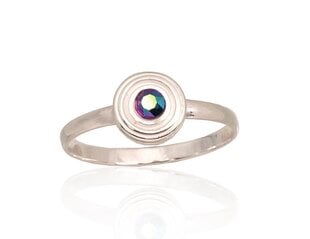 Серебряное кольцо 2101755000043 цена и информация | Кольца | pigu.lt