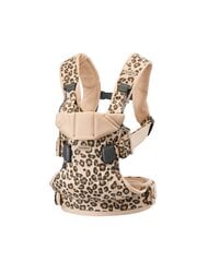 Babybjörn nešioklė One Cotton, beige/leopard, 98075 kaina ir informacija | Nešioklės | pigu.lt