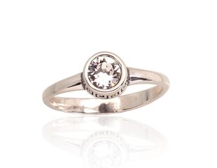Серебряное кольцо 2101758000071 цена и информация | Кольцо | pigu.lt