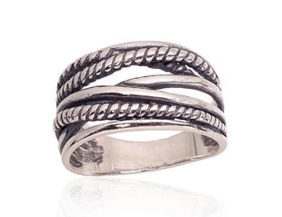 Серебряное кольцо 2101764000102 цена и информация | Кольцо | pigu.lt