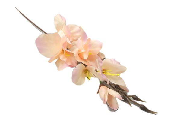 Dirbtinė gėlė kardelis kaina ir informacija | Dirbtinės gėlės | pigu.lt