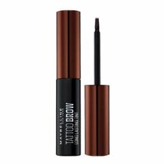 Ilgalaikiai antakių dažai Maybelline New York Tattoo Brow 8 g, tamsiai rudi kaina ir informacija | Antakių dažai, pieštukai | pigu.lt