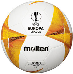 Futbolo kamuolys F5U1000-G0 UEFA Europa League replica 5d kaina ir informacija | Molten Futbolas | pigu.lt