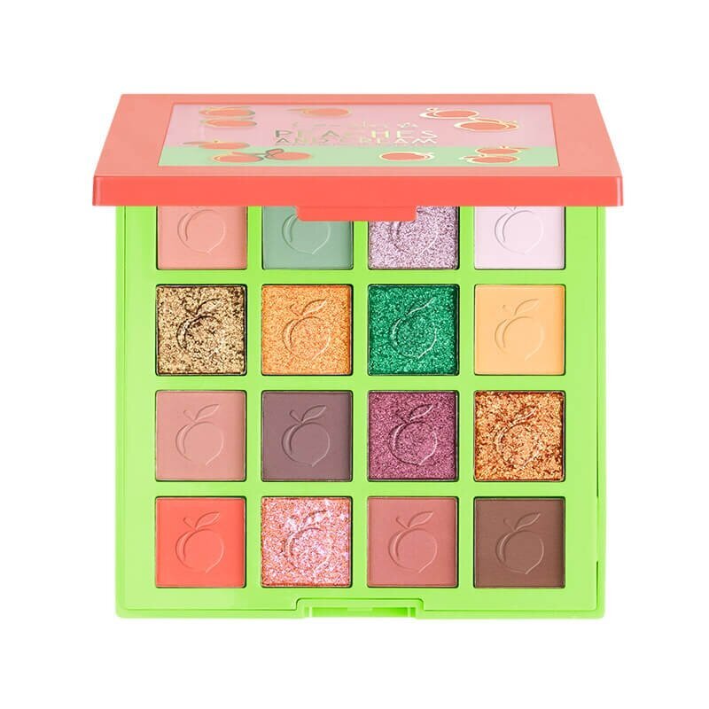 Akių šešėlių paletė Lovely Peaches and Cream Eyeshadow Palette kaina ir informacija | Akių šešėliai, pieštukai, blakstienų tušai, serumai | pigu.lt