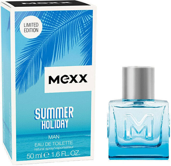 Tualetinis vanduo Mexx Summer Holiday Man EDT vyrams, 50ml kaina ir informacija | Kvepalai vyrams | pigu.lt