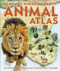 What's Where on Earth? Animal Atlas : The World's Wildlife as You've Never Seen it Before цена и информация | Энциклопедии, справочники | pigu.lt