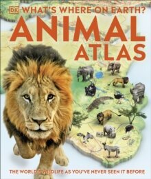What's Where on Earth? Animal Atlas : The World's Wildlife as You've Never Seen it Before kaina ir informacija | Enciklopedijos ir žinynai | pigu.lt