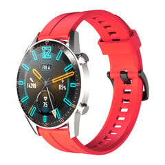 Silicone Strap Red kaina ir informacija | Išmaniųjų laikrodžių ir apyrankių priedai | pigu.lt