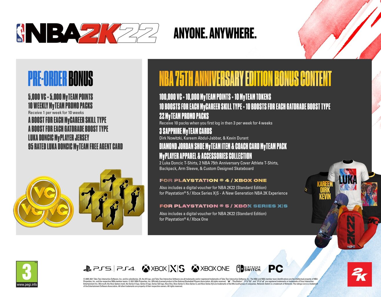 NBA 2K22 PS4 kaina ir informacija | Kompiuteriniai žaidimai | pigu.lt