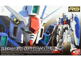 Bandai - RG Gundam GP01 Zephyranthes E.F.S.F. Prototype Multipurpose Mobile Suit, 1/144, 61824 цена и информация | Конструкторы и кубики | pigu.lt
