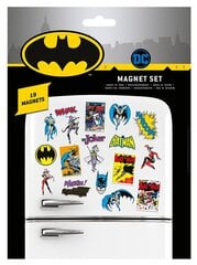 Набор магнитов DC Comics (Batman Retro) цена и информация | Атрибутика для игроков | pigu.lt