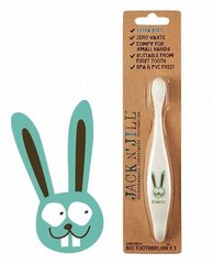Jack N' Jill dantų šepetėlis vaikams Bunny цена и информация | Средства для гигиены | pigu.lt