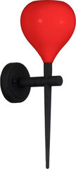 Azzardo настенный светильник Aga Black/Red цена и информация | Настенные светильники | pigu.lt