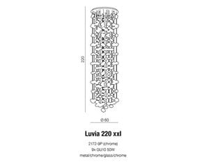 Azzardo светильник Luvia 220 XXL AZ1296 цена и информация | Azzardo Мебель и домашний интерьер | pigu.lt