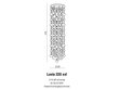 Azzardo šviestuvas Luvia 220 XXL AZ1296 цена и информация | Lubiniai šviestuvai | pigu.lt